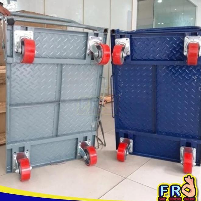 Troly/Trolly/Trolly Bondes/Trolley/Pengangkut Barang/Trolly Kuat/Besar