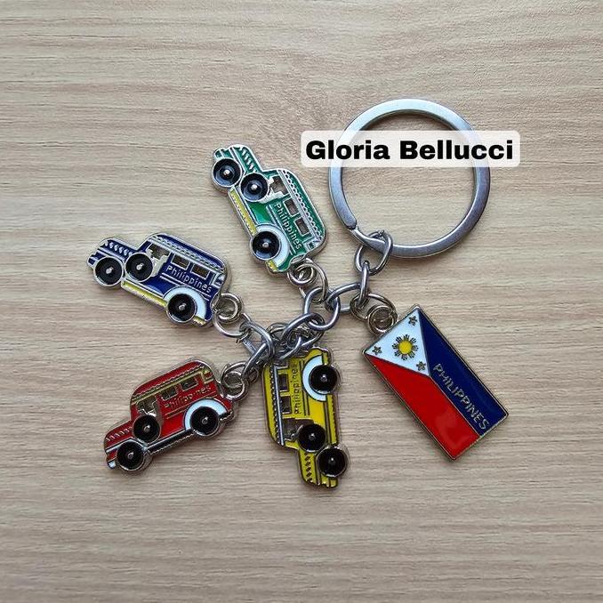 Gantungan Kunci Philippines Manila Keychain Souvenir Oleh Oleh Negara Filipina