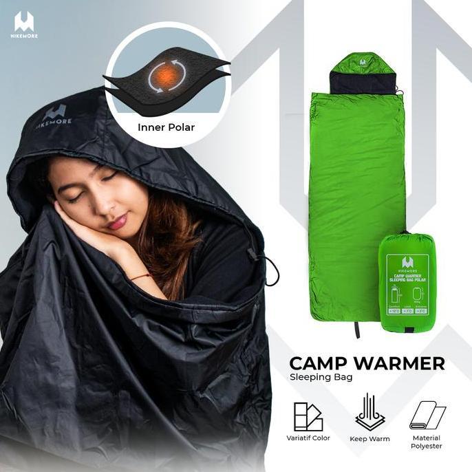 Sleeping Bag Hiking Gunung Outdoor SB Hikemore Camp Warmer Original