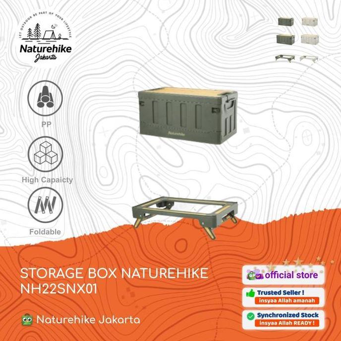 STORAGE BOX LIPAT CAMPING PORTABLE 30 - 60 LITER NATUREHIKE NH22SNX01