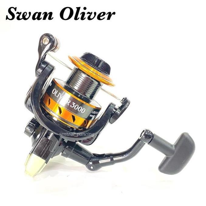 TERMURAH - REEL SWAN OLIVER 1000-6000 ONE WAY FREE HANDLE