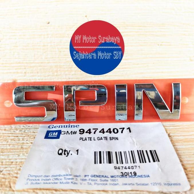 Emblem SPIN Chevrolet Spin