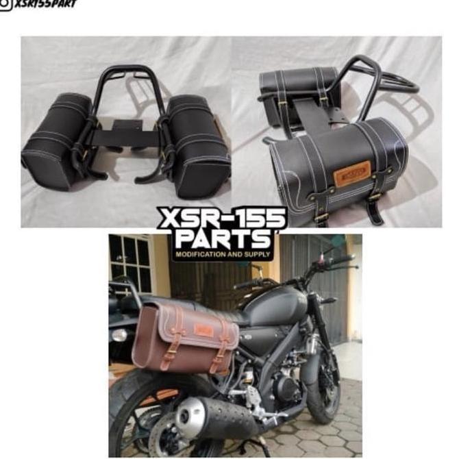 Behel XSR 155 + Tas Backrack + Sidebag XSR 155 Premium