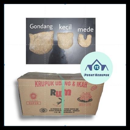 KERUPUK UDANG RWM/KERUPUK UDANG/KERIPIK UDANG MENTAH RWM (REPACK)