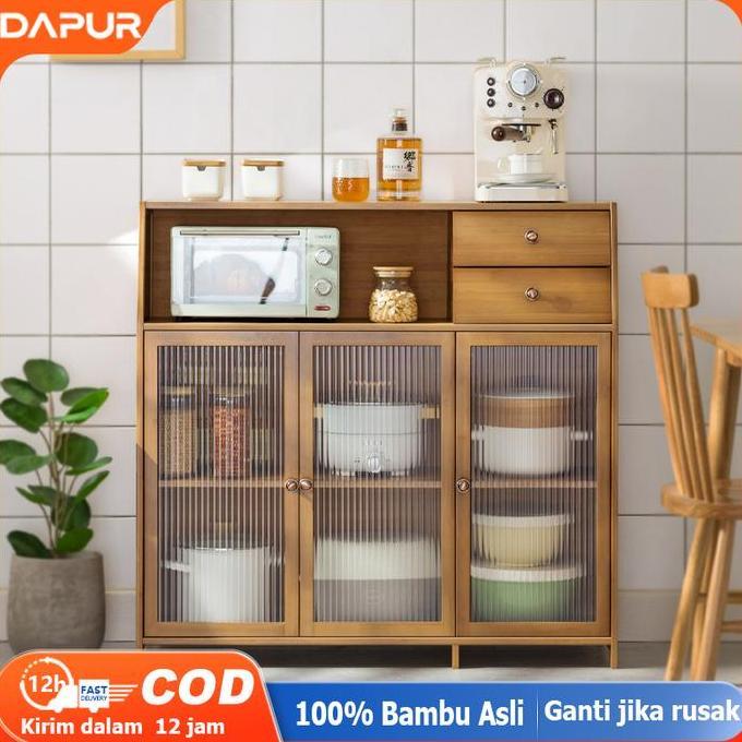 [DH]Rak Dapur Meja Dapur Rak Oven Rak Dapur Serbaguna Lemari Dapur Bumbu Dapur Serbaguna Modern Mura