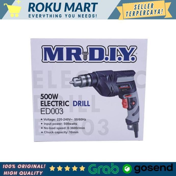 MR DIY ELECTRIC DRILL ED003 /  BOR ELEKTRIK MR DIY ID003 .