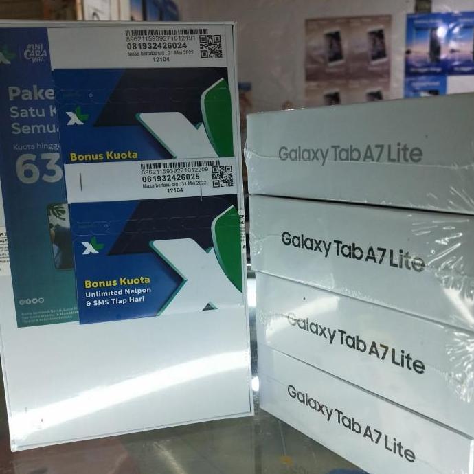 New- Samsung Galaxy Tab A7 Lite 3/32 New Garansi Resmi Samsung Indonesia