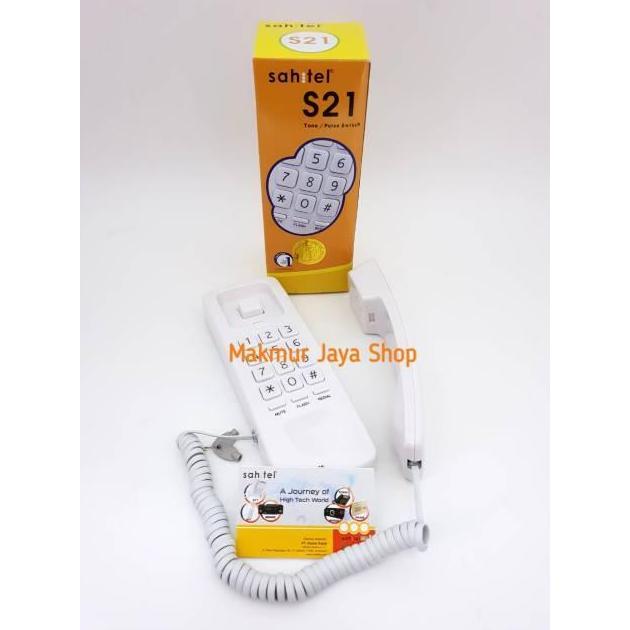 Pesawat Telepon Rumah Sahitel S-21 / Telepon Kabel Sahitel