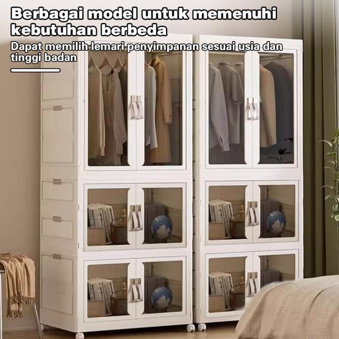 Etife Lemari Baju / Lemari Pakaian / Lemari Baju Minimalis/Lemari Pakaian Estetik/Lemari Baju Aesthe
