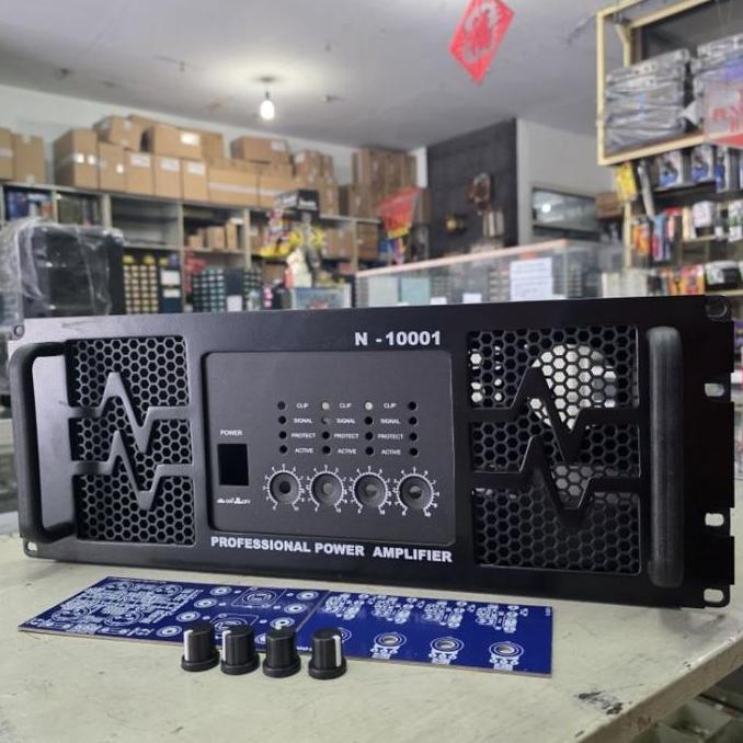 Kualitas terbaik] Box N10001 4ch 4U casing power amplifier