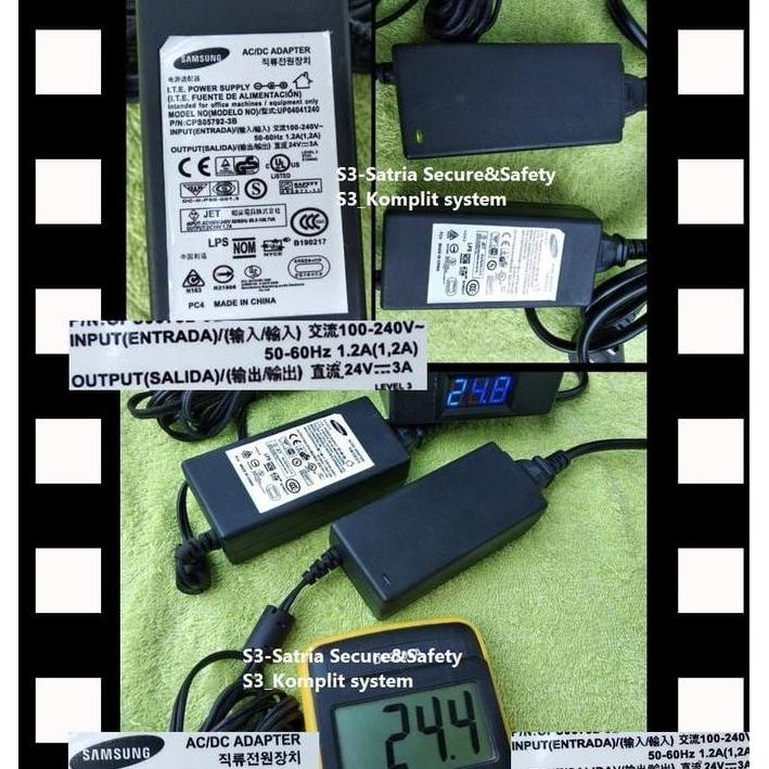 Promo Adaptor Power Supply gunakan 24V 3A Adapter dc24v 24vdc dc 24 volt 2A 2.5A 1.5a 2,5a 1,5a elec