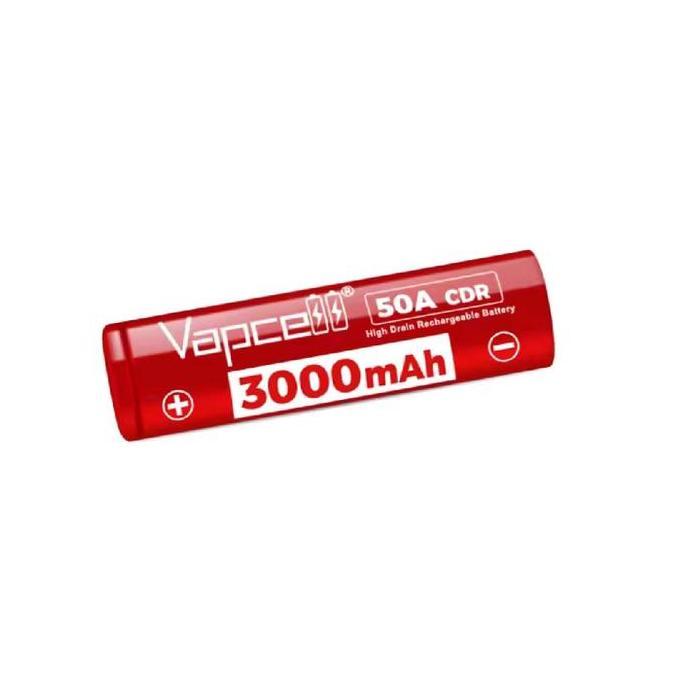 Vapcell Z30 Inr 3,7V 18650 Baterai Li-Ion 3000Mah High Drain 50A Max