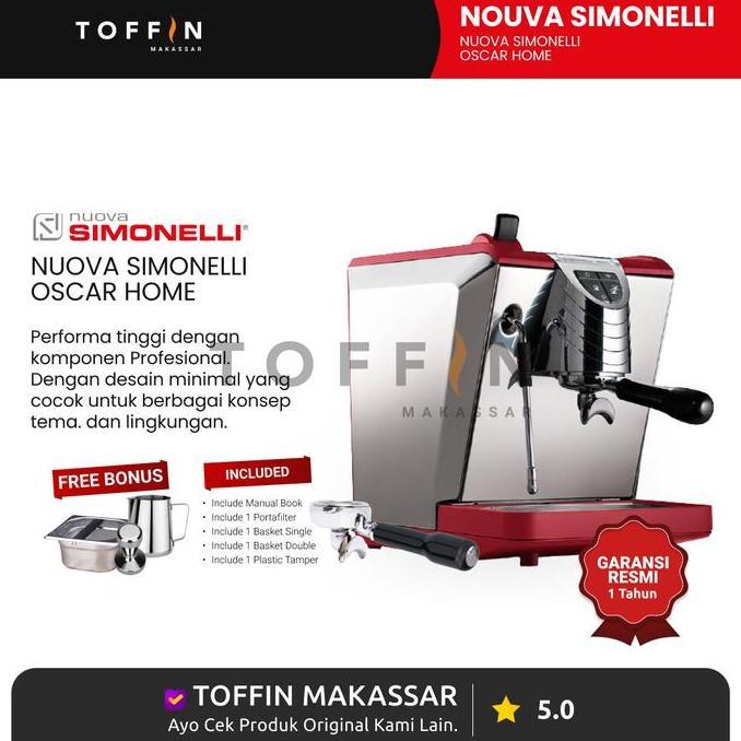 Terlaris Mesin Kopi Espresso Nuova Simonelli Oscar Home