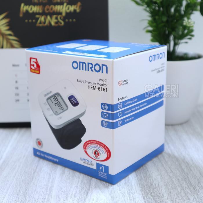 Tensimeter Omron Hem-6161 Tensi Digital Tensi Omron Pergelangan Tangan Original Dan Terpercaya