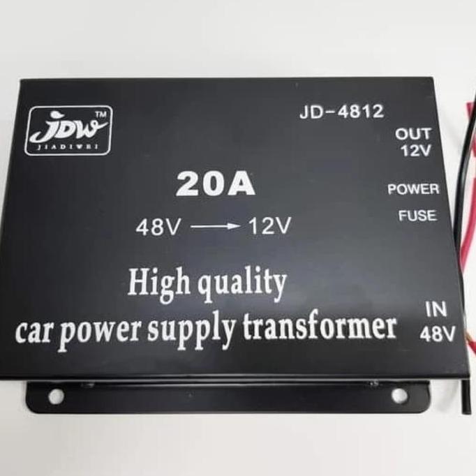 Promo Converter Step Down DC 48V to 12V 20A - Step Down DC 48V-12V 20A JDW Diskon