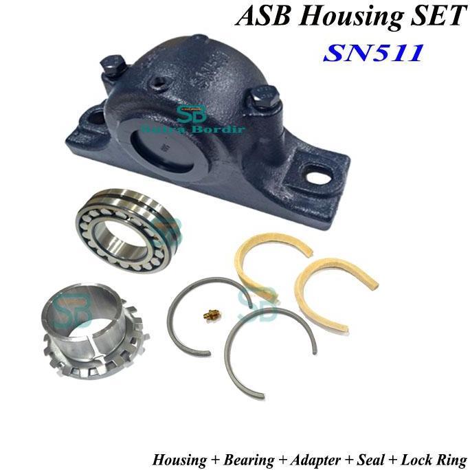 asb 511 asb sn511 complete set Housing Plummer ASB SN511 Complete Set Housing Bearing 22211CAKW33 Te