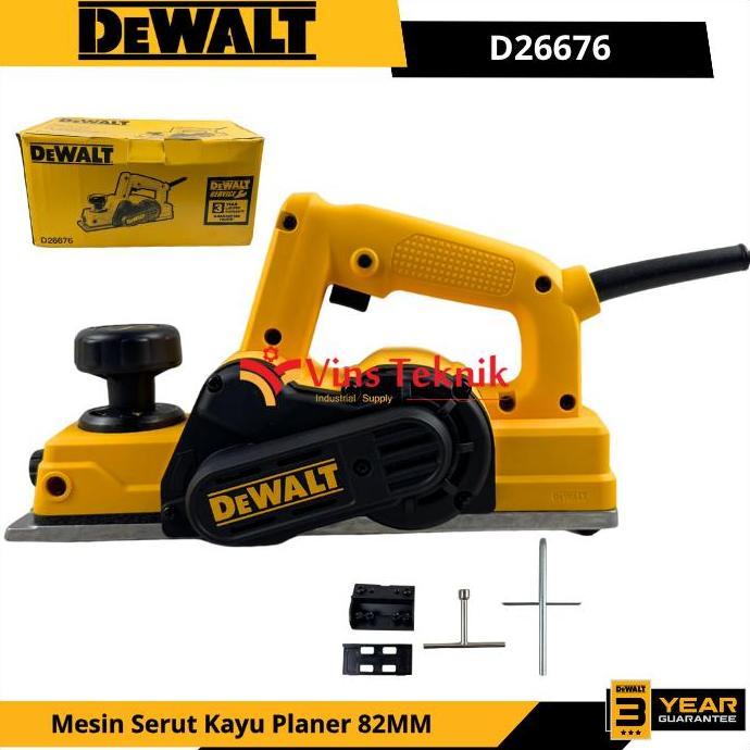 Promo Dewalt D26676 Mesin Serut Kayu Planer Ketam Planner 82Mm D26676