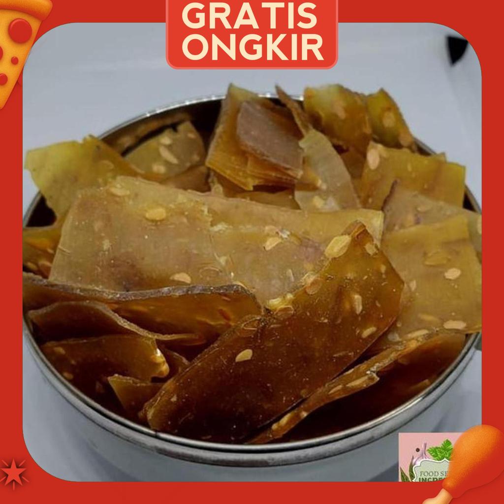 Kerupuk Tempe / Krupuk Tempe Mentah / Keripik Tempe - 1Kg