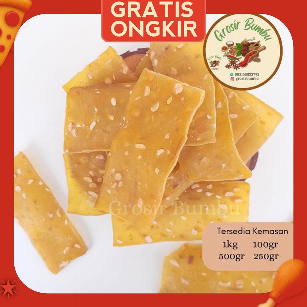 Kerupuk Tempe / Krupuk Tempe Mentah / Keripik Tempe 1Kg