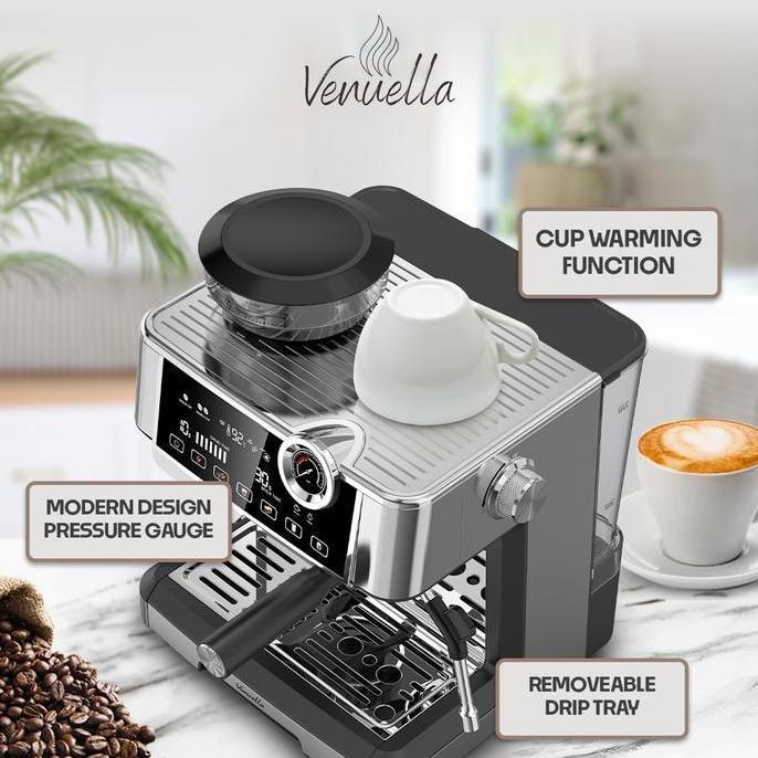 Terlaris Mesin Kopi Espresso Semi Commercial Dominico 1 -  Venuella Double Boiler Espresso Machine