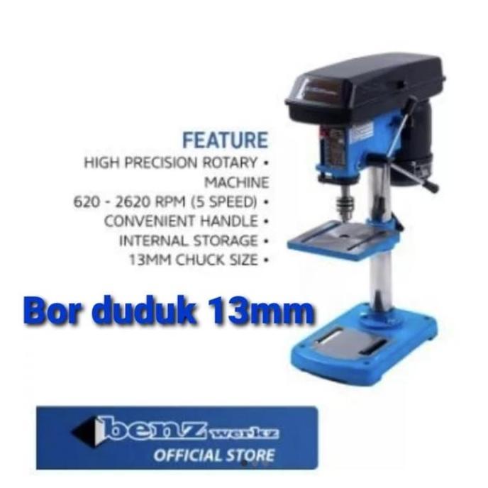 Grosir Mollar Mesin Bor Duduk 13 Mm Bench Drill Skls Oscar