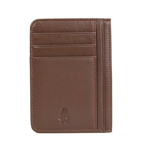 Vindasime12 - Hush Puppies Dompet Kartu Pria Odela Card H Dark Brown | Hush Puppies Odela Card Walle