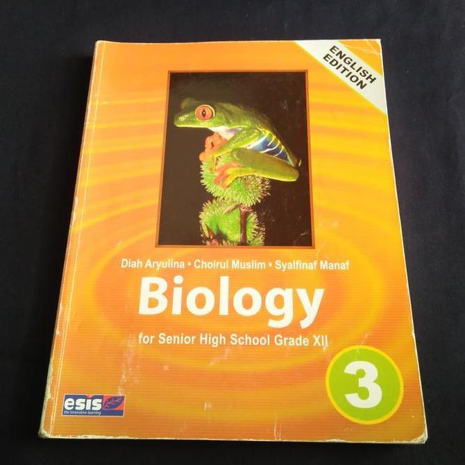 Ready BUKU BIOLOGY SMA KLS 3 ESIS