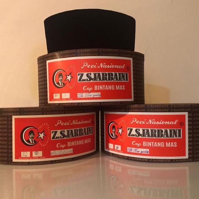 New- Peci Nasional Z Sjarbaini cap Bintang Mas
