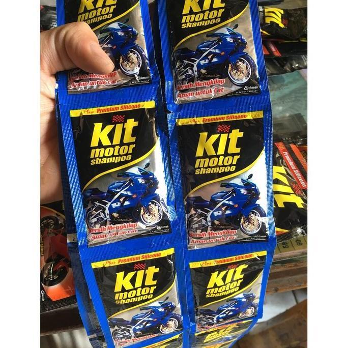 SHAMPOO SHAMPO MOTOR KIT / SABUN CUCIAN CUCI MOTOR KIT SACHET MURAH / SABUN PERAWATAN MOBIL MOTOR
