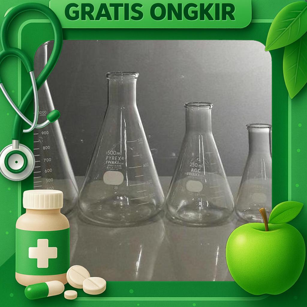 Erlenmeyer Iwaki Pyrex 100Ml