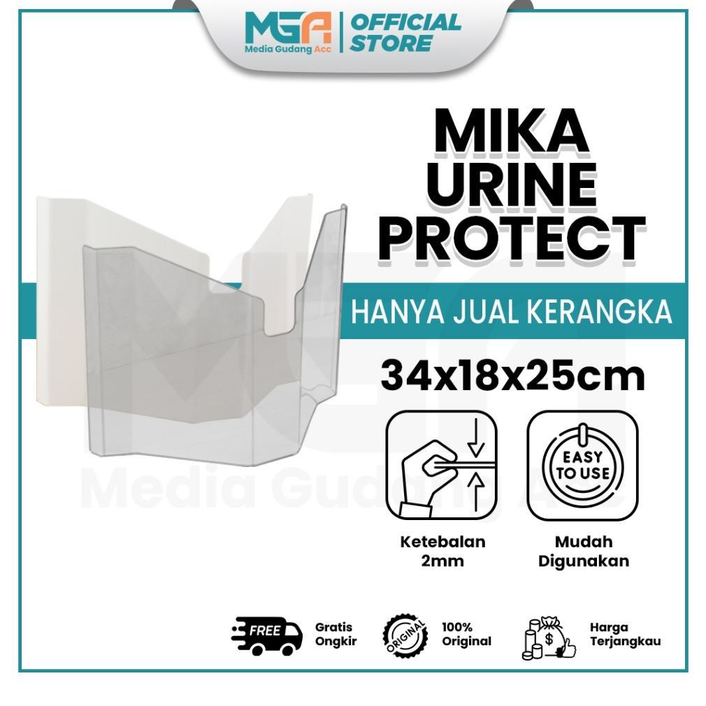 MIKA URINE PROTECTOR / SEKAT AKRILIK TOILET/ SEKAT URINE / URINOIR/ URINAL