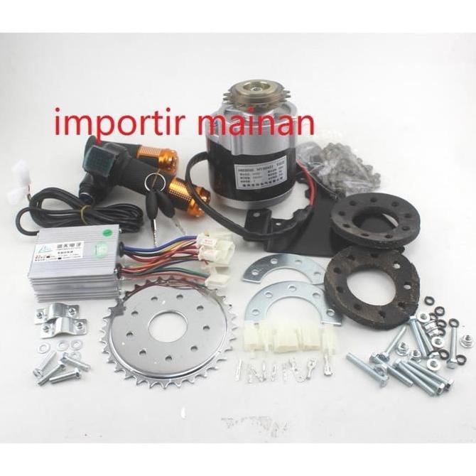 set sepeda listrik 24V 350W MY1016Z3 E-bike conversion kit