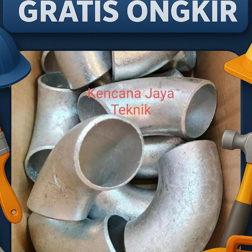 Elbow / Knee Las Besi Galvanis 3" Inch