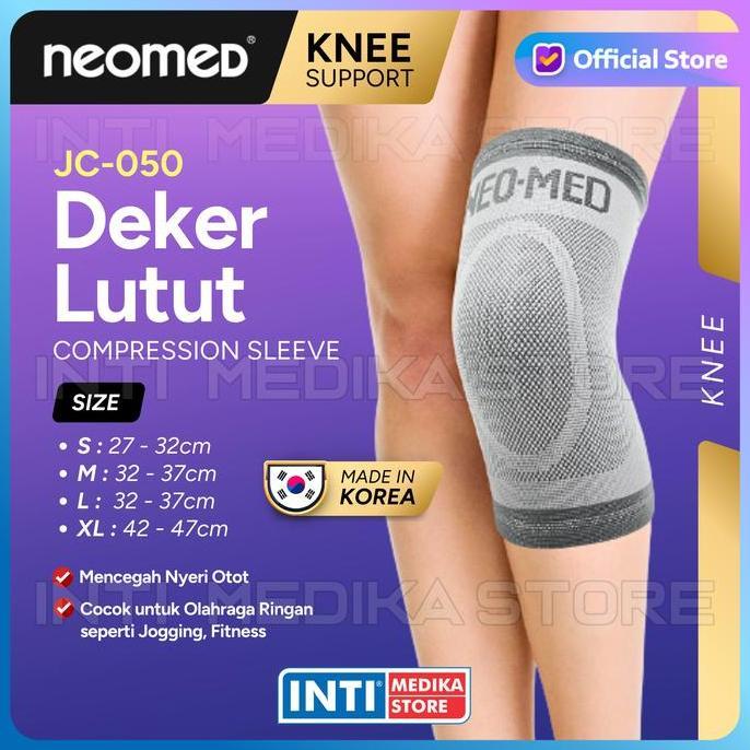 NEOMED - SMART KNEE Support JC-050 | Deker Olahraga Pelindung Lutut Kaki Cedera