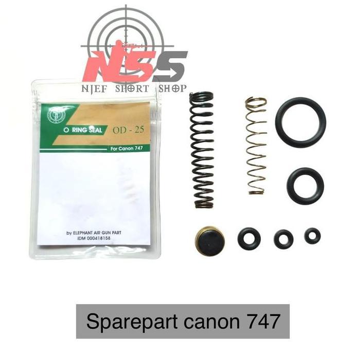 Sparepart Canon 747 Elephant - Sil set Canon 747 - Per set canon 747