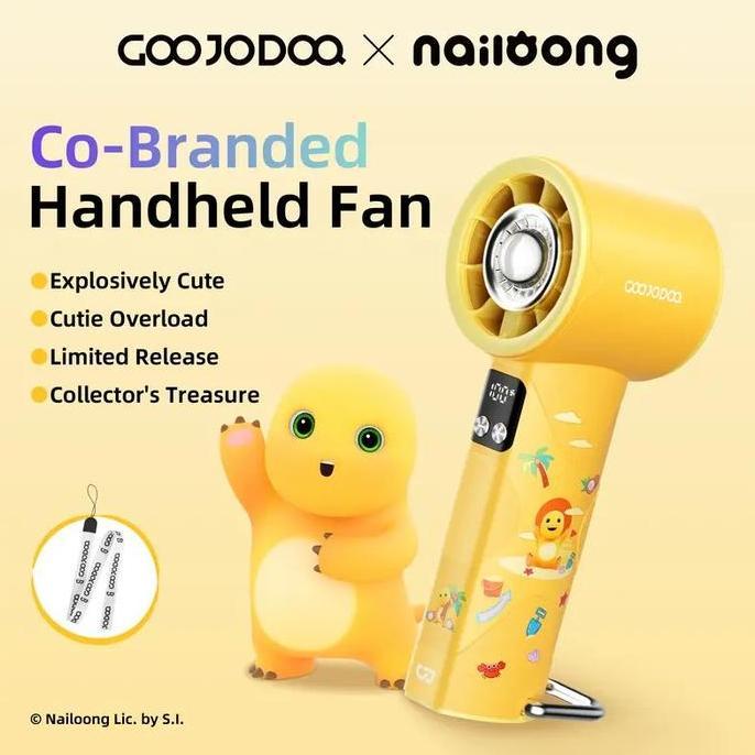 Kipas Angin Portable GOOJODOQ Flashlight Fan GFS002