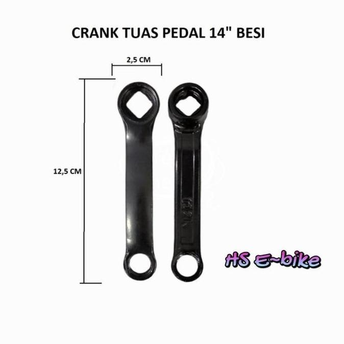 Crank Tuas Pedal Sepeda Listrik Universal Exotic Outdoor
