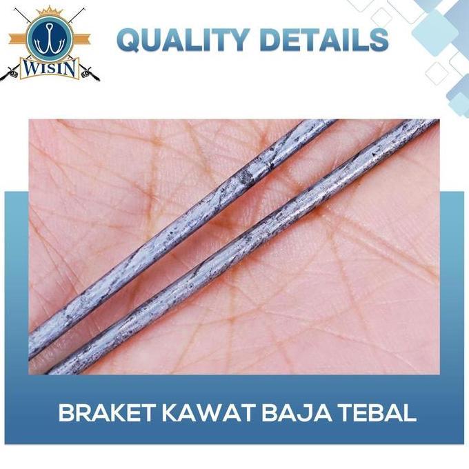 - Jaring Perangkap Udang Kepiting Ikan Kecil Model Segiempat Tahan Lama Portable Perangkap Kepiting 