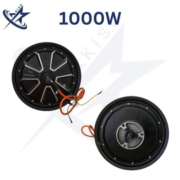 KISO Dinamo BLDC 500W 600W 1000W Roda Belakang Sepeda Listrik Skuter Listrik Motor Listrik Outdoor