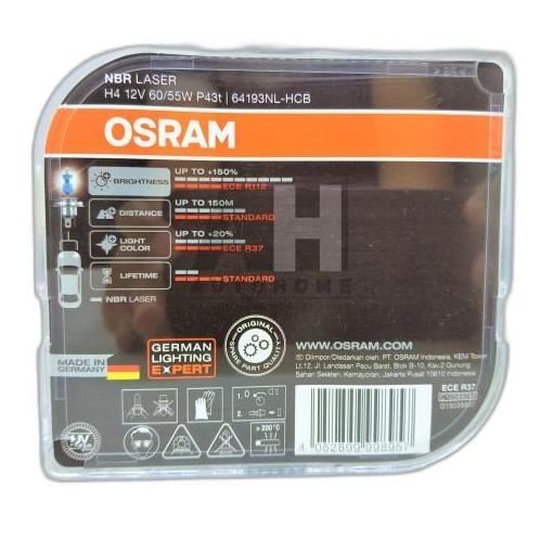 Osram H4 NBR / NBL / NightBreaker / Night Breaker Laser 60/55W ORI