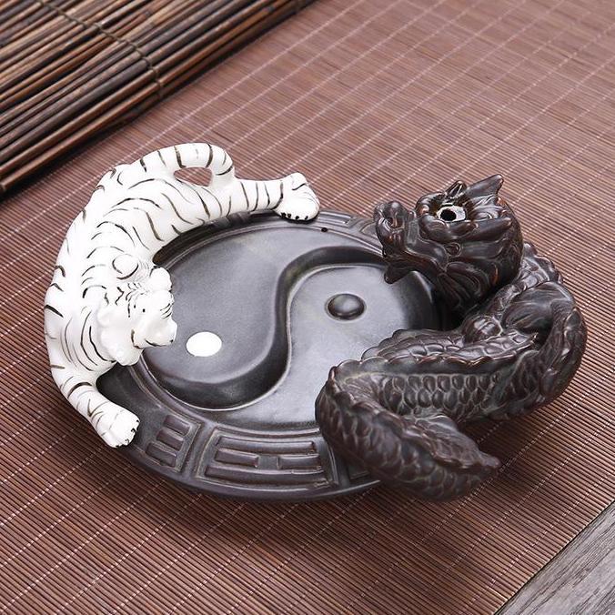 Tempat Hio Dupa Peluru Air Terjun Naga Kerucut Asap Turun Back Flow Tempat Dupa Air Terjun Dekorasi 