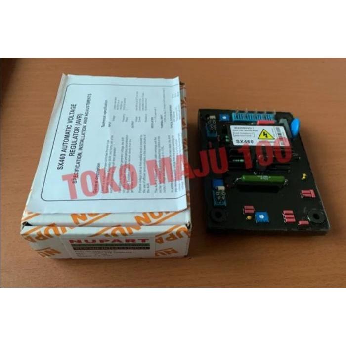 Avr Generator Automatic Voltage Regulator - Sx460 Nupart Avr Red Original Dan Terpercaya