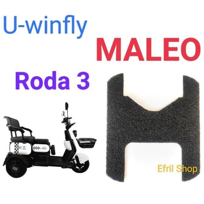 Karpet Sepeda Motor Listrik Uwinfly Maleo Roda Tiga Maleo Roda 3