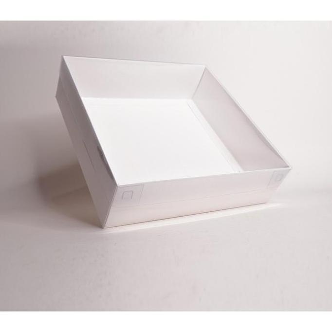 Box Mika Puding Dus Spiku Box Kue Kardus Bolu Hampers Lapis Legit 24Cm