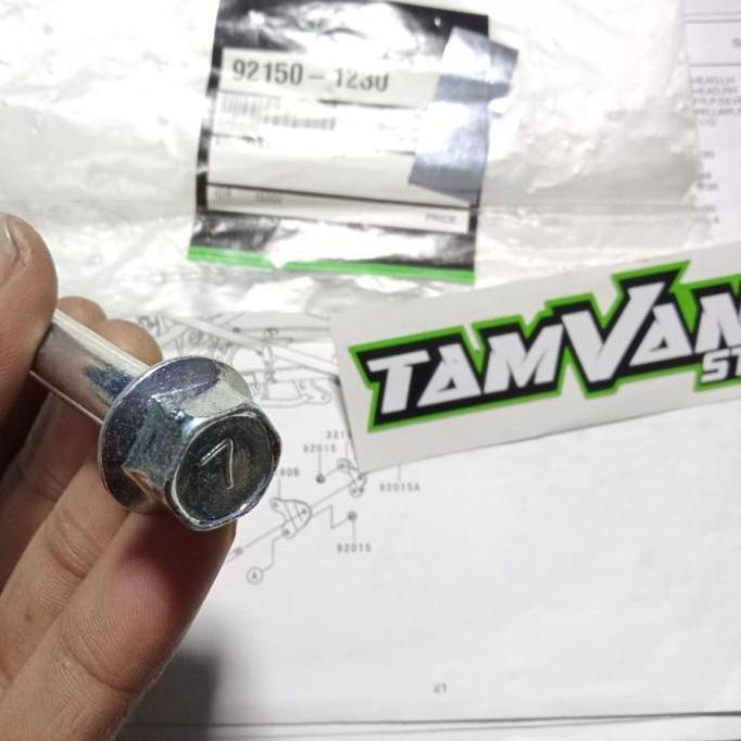 New- BAUT GANTUNGAN MESIN BAWAH DEPAN NINJA RR R SS KGP