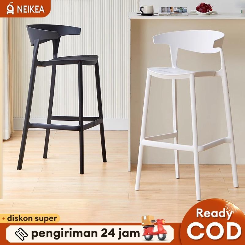 Kursi Bar Plastik Kursi Cafe Kursi Tinggi Kursi Kursi Teras Kursi Outdoor Kursi Mini Bar 100Cm