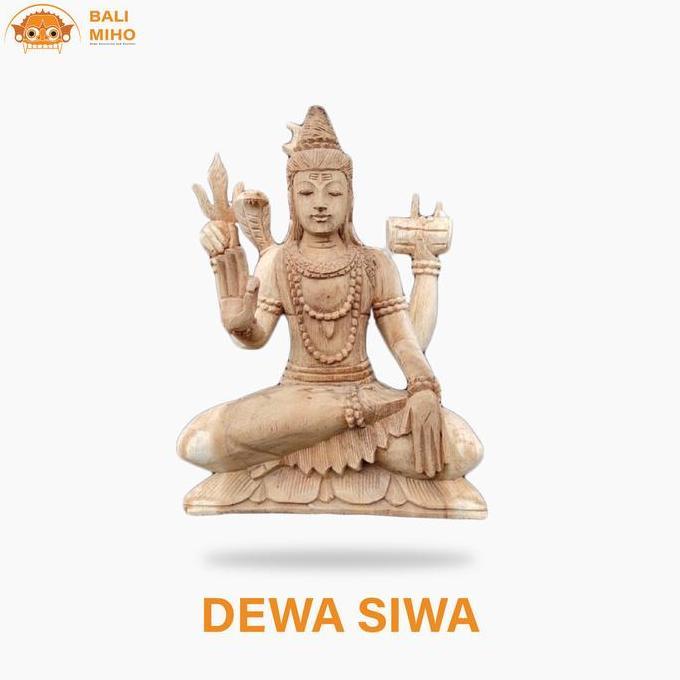 Terlaris Patung Dewa Siwa Tangan 4/Patung Dewa Siwa Kayu/Patung Mahadewa/Shiva