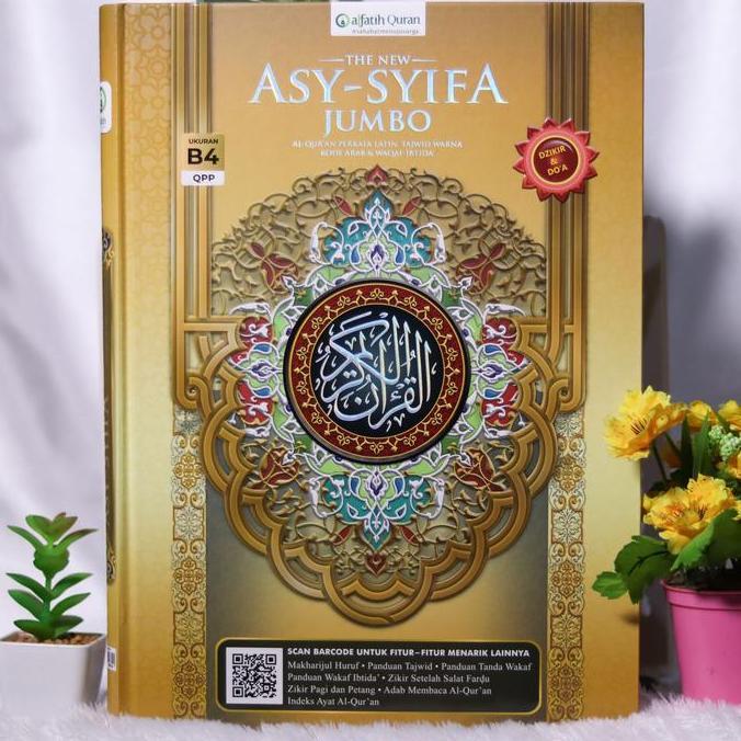 Alquran Asy-Syifa Akbar B4 Tajwid Waqaf Ibtida Terjemah Perkata Latin Al-Quran Jumbo Per Kata Asysyi