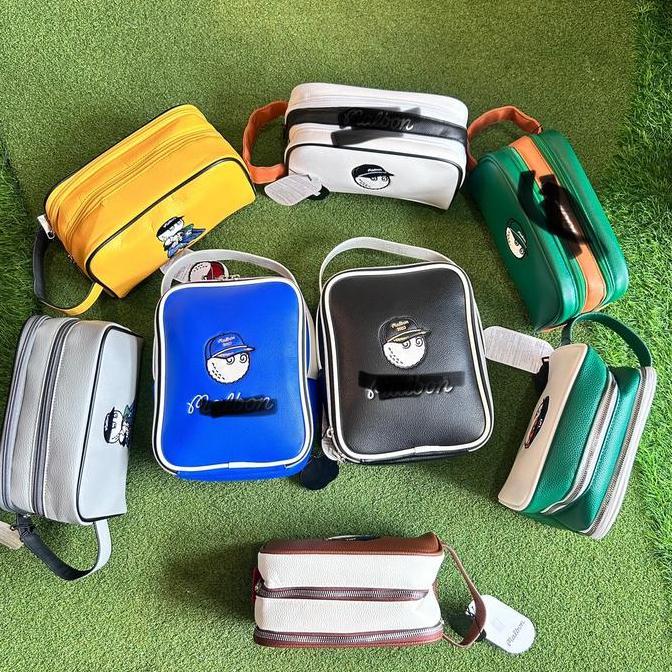 TERMURAH - Hand Bag Pouch Golf Tas Bola Golf - Tas Jinjing Golf Import