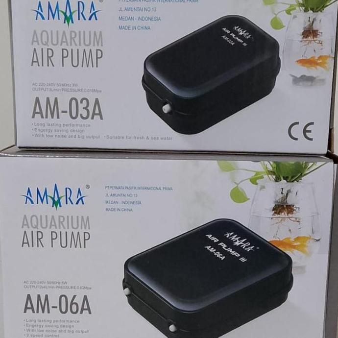 AERATOR AMARA AM 03A & 06A POMPA UDARA 1 LUBANG & 2 LUBANG